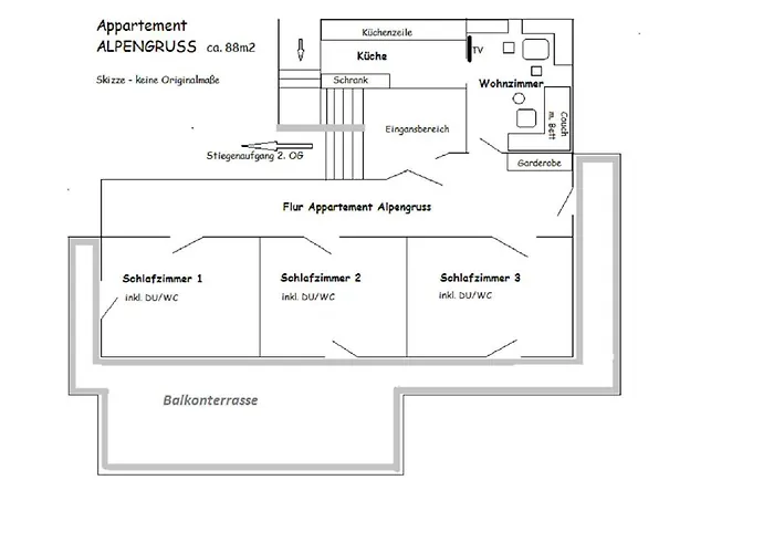 Lejlighed Haus Alpengruss